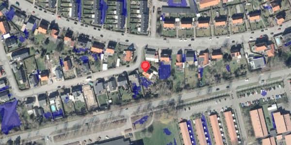 Ekstrem regn på Irisvej 1, 4200 Slagelse