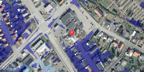 Ekstrem regn på Jyllandsvej 6, 4200 Slagelse