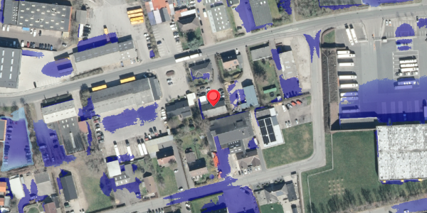 Ekstrem regn på Karolinevej 11, 4200 Slagelse