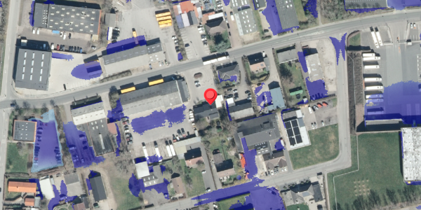 Ekstrem regn på Karolinevej 13, 4200 Slagelse