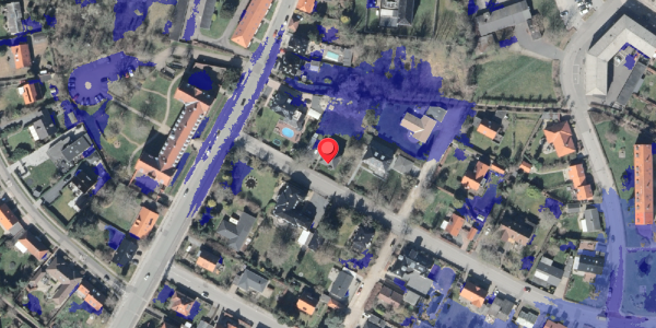 Ekstrem regn på Klostergade 1, 4200 Slagelse