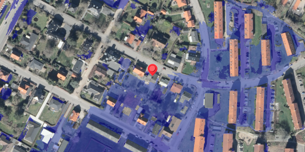 Ekstrem regn på Klostergade 10, 4200 Slagelse