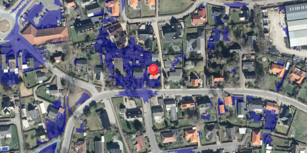 Ekstrem regn på Lillevangsvej 40, 4200 Slagelse