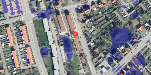 Ekstrem regn på Marievej 9V, 4200 Slagelse