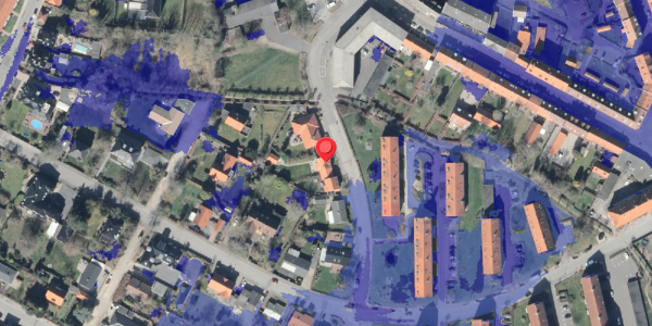Ekstrem regn på Priorgade 6A, 4200 Slagelse