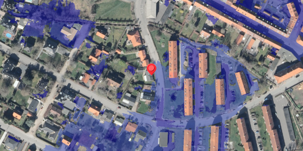 Ekstrem regn på Priorgade 8, 4200 Slagelse