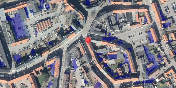 Ekstrem regn på Slotsgade 1B, 4200 Slagelse