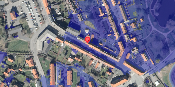 Ekstrem regn på Slotsgade 39, 4200 Slagelse