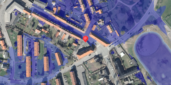 Ekstrem regn på Slotsgade 52, 4200 Slagelse