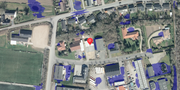 Ekstrem regn på Sofievej 3, 4200 Slagelse