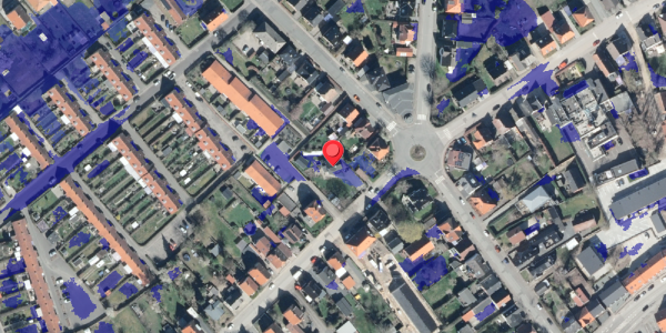 Ekstrem regn på Vestergade 2, 4200 Slagelse