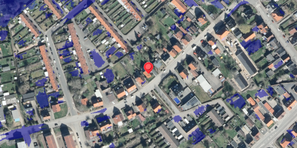 Ekstrem regn på Vestergade 18, . , 4200 Slagelse