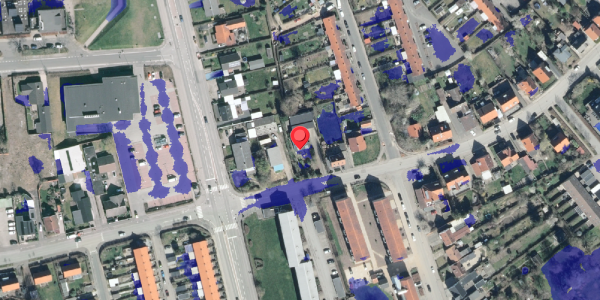 Ekstrem regn på Vestergade 36, . , 4200 Slagelse