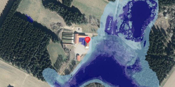 Ekstrem regn på Lysbjerg 2, 4450 Jyderup