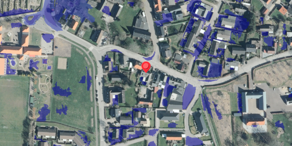 Ekstrem regn på Byvej 17, 4532 Gislinge