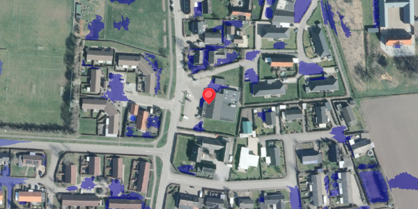 Ekstrem regn på Byvej 37, 4532 Gislinge