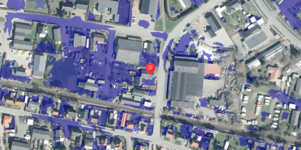 Ekstrem regn på Industrivej 1B, 4450 Jyderup