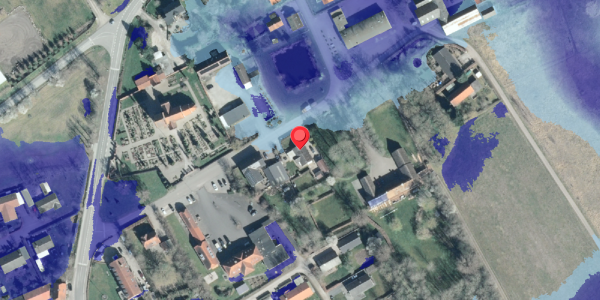 Ekstrem regn på Kirkevej 8A, 4440 Mørkøv
