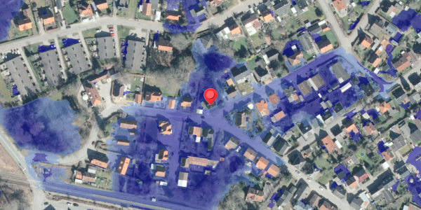 Ekstrem regn på Parcelvej 1, . , 4450 Jyderup