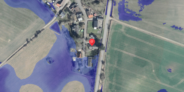 Ekstrem regn på Åmosevej 107, 4440 Mørkøv