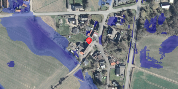 Ekstrem regn på Åmosevej 118, 4440 Mørkøv