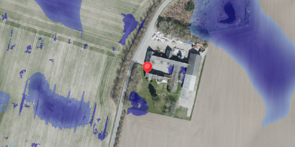 Ekstrem regn på Lestrupvej 2, 4560 Vig