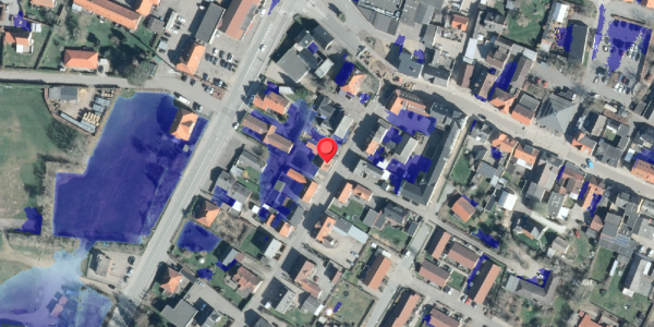 Ekstrem regn på Nygade 4, . , 4560 Vig