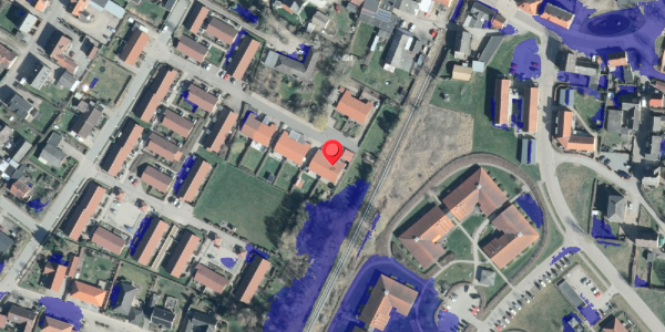 Ekstrem regn på Pendulet 34, 4560 Vig