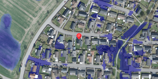 Ekstrem regn på Sneppevej 10, 4350 Ugerløse