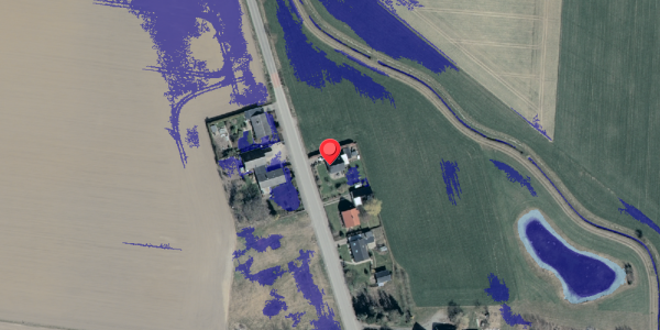 Ekstrem regn på Errindlevvej 52, 4895 Errindlev