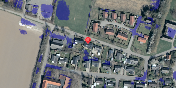 Ekstrem regn på Stadionvej 11, 4895 Errindlev