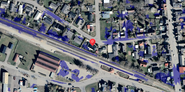 Ekstrem regn på Vestervej 13, 4920 Søllested