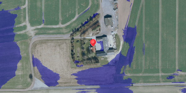 Ekstrem regn på Markskellet 2, 4735 Mern