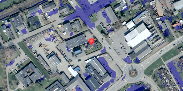 Ekstrem regn på Datavej 2, 4930 Maribo