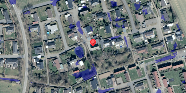Ekstrem regn på Drosselvej 13, 4930 Maribo