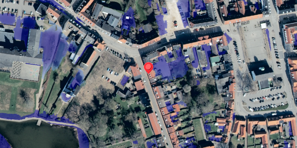 Ekstrem regn på Klostergade 1B, 4930 Maribo