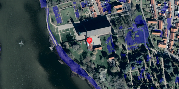 Ekstrem regn på Klostergade 35, 4930 Maribo
