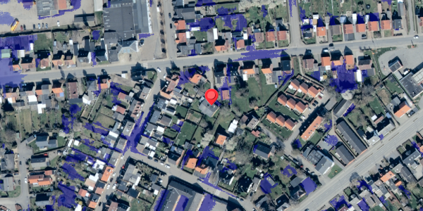 Ekstrem regn på Museumsgade 64, 4930 Maribo
