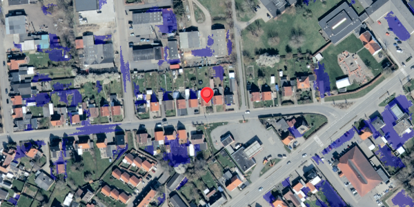 Ekstrem regn på Museumsgade 93, . , 4930 Maribo