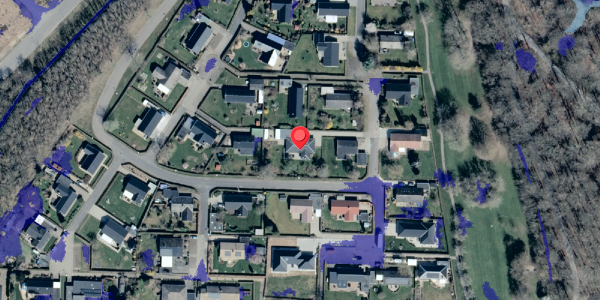 Ekstrem regn på Skovbrynet 13, 4930 Maribo