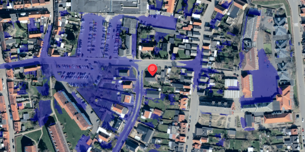 Ekstrem regn på Torvegade 14, . , 4930 Maribo