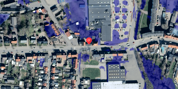 Ekstrem regn på Vesterbrogade 12, . , 4930 Maribo
