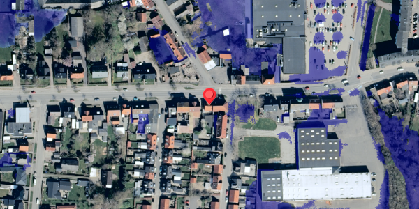 Ekstrem regn på Vesterbrogade 21, 4930 Maribo