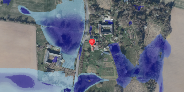 Ekstrem regn på Dammegade 26, . , 4792 Askeby