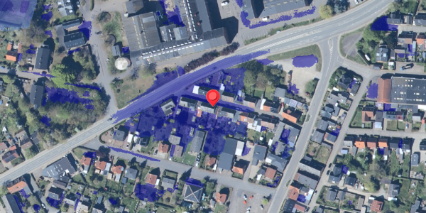 Ekstrem regn på Fabriksgade 7, 4780 Stege