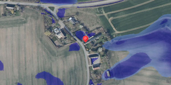 Ekstrem regn på Frenderupgade 3, 4780 Stege