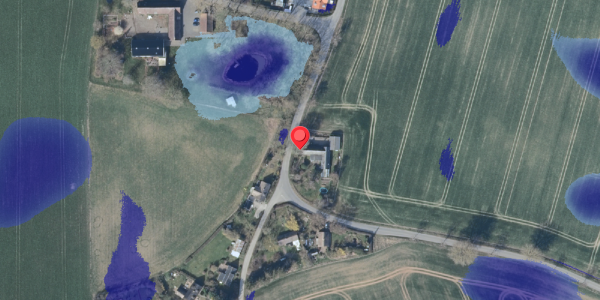 Ekstrem regn på Frenderupgade 53, 4780 Stege