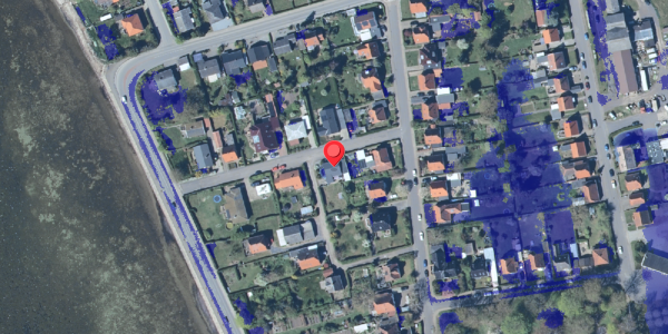 Ekstrem regn på Hellasvej 1, 4780 Stege