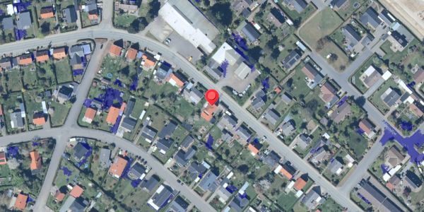 Ekstrem regn på Katedralvej 21, 4780 Stege