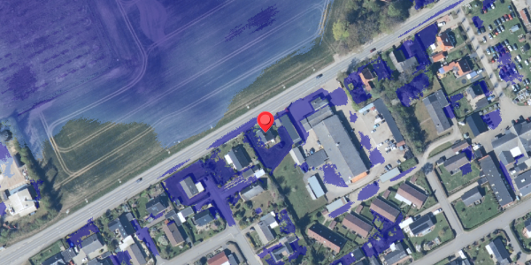 Ekstrem regn på Kostervej 21, 4780 Stege